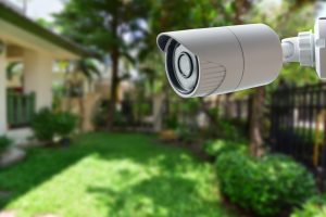 picture of a home security camera to show home security system